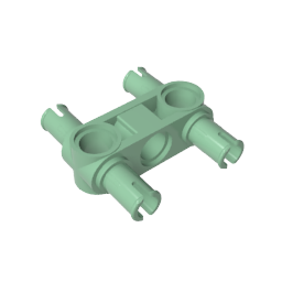 GDS-960 - Technic Pin Connector Hub Perpendicular 3L with 4 Pins