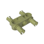 GDS-960 - Technic Pin Connector Hub Perpendicular 3L with 4 Pins