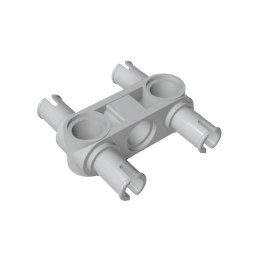GDS-960 - Technic Pin Connector Hub Perpendicular 3L with 4 Pins
