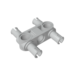 GDS-960 - Technic Pin Connector Hub Perpendicular 3L with 4 Pins