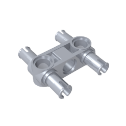 GDS-960 - Technic Pin Connector Hub Perpendicular 3L with 4 Pins
