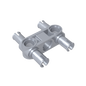 GDS-960 - Technic Pin Connector Hub Perpendicular 3L with 4 Pins