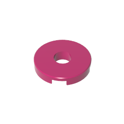 GDS-965 - Tile Round 2 x 2 with Hole