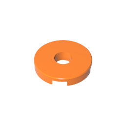 GDS-965 - Tile Round 2 x 2 with Hole
