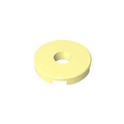 GDS-965 - Tile Round 2 x 2 with Hole