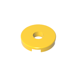 GDS-965 - Tile Round 2 x 2 with Hole