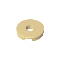 GDS-965 - Tile Round 2 x 2 with Hole