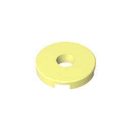 GDS-965 - Tile Round 2 x 2 with Hole