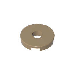 GDS-965 - Tile Round 2 x 2 with Hole