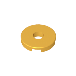 GDS-965 - Tile Round 2 x 2 with Hole