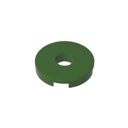 GDS-965 - Tile Round 2 x 2 with Hole