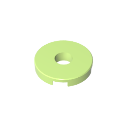 GDS-965 - Tile Round 2 x 2 with Hole