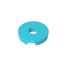 GDS-965 - Tile Round 2 x 2 with Hole