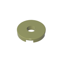GDS-965 - Tile Round 2 x 2 with Hole