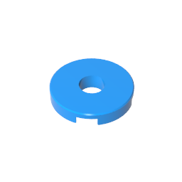 GDS-965 - Tile Round 2 x 2 with Hole