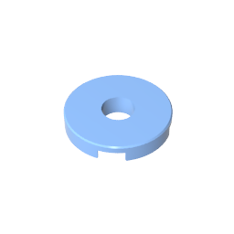 GDS-965 - Tile Round 2 x 2 with Hole