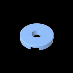 GDS-965 - Tile Round 2 x 2 with Hole