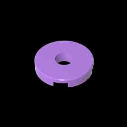 GDS-965 - Tile Round 2 x 2 with Hole