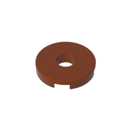 GDS-965 - Tile Round 2 x 2 with Hole