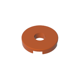 GDS-965 - Tile Round 2 x 2 with Hole