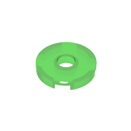 GDS-965 - Tile Round 2 x 2 with Hole