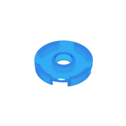 GDS-965 - Tile Round 2 x 2 with Hole