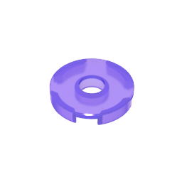 GDS-965 - Tile Round 2 x 2 with Hole