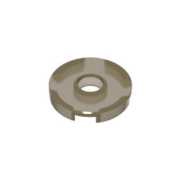 GDS-965 - Tile Round 2 x 2 with Hole