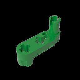 GDS-966 - Technic Beam 3 x 0.5 Liftarm with Boss and Pin / Crank
