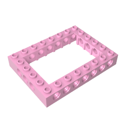 GDS-974 - Technic Brick 6 x 8 with Open Center 4 x 6