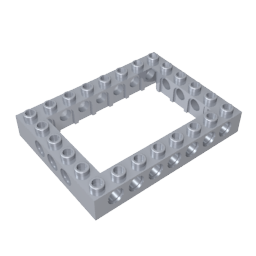 GDS-974 - Technic Brick 6 x 8 with Open Center 4 x 6
