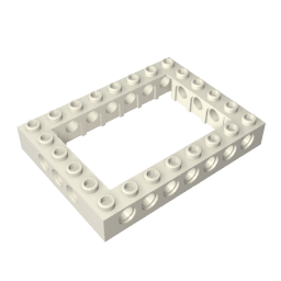 GDS-974 - Technic Brick 6 x 8 with Open Center 4 x 6