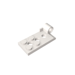 GDS-975 - Hinge Plate 2 x 4 with Pin Hole - Bottom