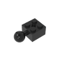 GDS-976 - Technic Brick Modified 2 x 2 with Ball and Axle Hole, with 6 Holes in Ball