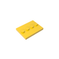 GDS-980 - Plate Special 3 x 4 with 1 x 4 Center Studs [Plain]