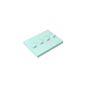 GDS-980 - Plate Special 3 x 4 with 1 x 4 Center Studs [Plain]