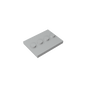GDS-980 - Plate Special 3 x 4 with 1 x 4 Center Studs [Plain]