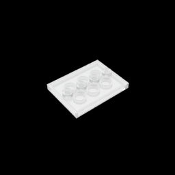 GDS-980 - Plate Special 3 x 4 with 1 x 4 Center Studs [Plain]
