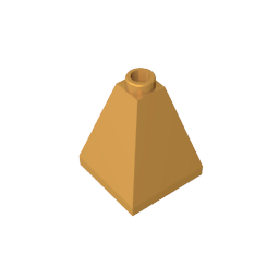 GDS-982 - Slope 75 Degrees 2 x 2 x 2 Quadruple Convex