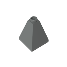 GDS-982 - Slope 75 Degrees 2 x 2 x 2 Quadruple Convex