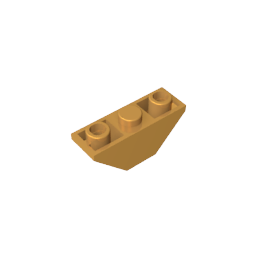 GDS-984 - Slope Inverted 45 Degrees 3 x 1 Double with 2 Blocked Open Studs
