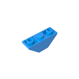 GDS-984 - Slope Inverted 45 Degrees 3 x 1 Double with 2 Blocked Open Studs