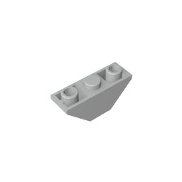 GDS-984 - Slope Inverted 45 Degrees 3 x 1 Double with 2 Blocked Open Studs