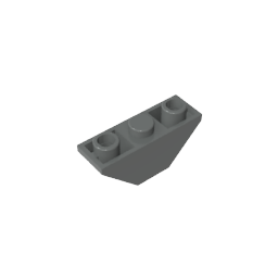 GDS-984 - Slope Inverted 45 Degrees 3 x 1 Double with 2 Blocked Open Studs