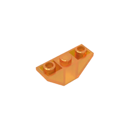 GDS-984 - Slope Inverted 45 Degrees 3 x 1 Double with 2 Blocked Open Studs