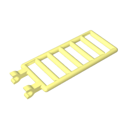 GDS-988 - Bar 7 x 3 with Double Clips (Ladder)