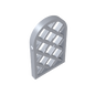GDS-989 - Window 1 x 2 x 2 2/3 Pane Lattice Diamond with Rounded Top