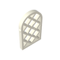 GDS-989 - Window 1 x 2 x 2 2/3 Pane Lattice Diamond with Rounded Top