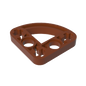 GDS-990 - Technic Beam 3 x 3 L-Shape with Quarter Ellipse Thin