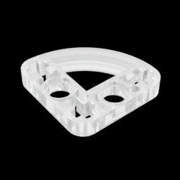 GDS-990 - Technic Beam 3 x 3 L-Shape with Quarter Ellipse Thin